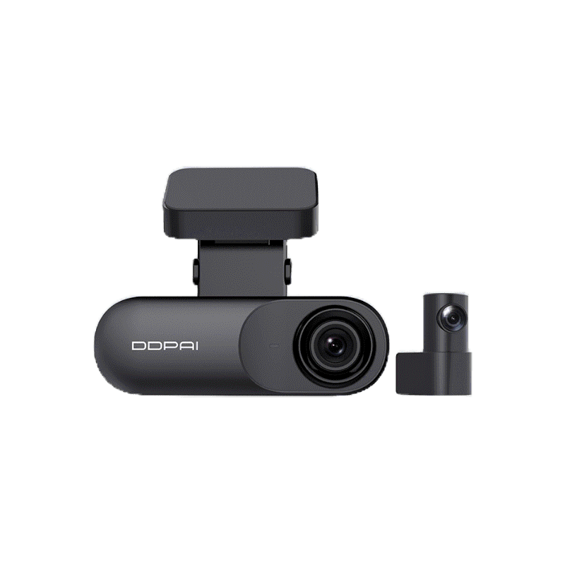 DDPAI Mola N3 Pro GPS Front and Rear Dash Cam 2K+1600P Full HD กล้องติดรถยนต์ 140 °องศามุมกว้าง ความละเอียด กล้องหน้ารถ