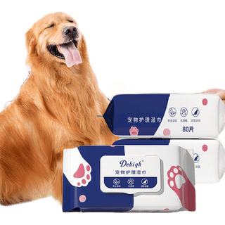 โปรโมชั่น : ทิชชู่เปียก 80 แผ่น แผ่นเช็ดแมว ทิชชู่หมา Pet wipes ทิชชู่เปียกสัตว์เลี้ยง สำหรับเช็ดสัตว์เลี้ยง