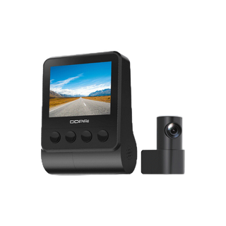 DDPAI Z50 GPS Dual 4K Front and Rear Dash Cam 2160P Full HD Car Camera กล้องติดรถยนต์ เทคโนโลยี ADAS กล้องมองหลังติดรถยนต์ กล้องรถยนต์ กล้องหน้ารถ ควบคุมผ่าน APP รับ
