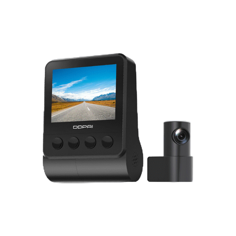 DDPAI Z50 GPS Dual 4K Front and Rear Dash Cam 2160P Full HD Car Camera กล้องติดรถยนต์ เทคโนโลยี ADAS กล้องมองหลังติดรถยนต์ กล้องรถยนต์ กล้องหน้ารถ ควบคุมผ่าน APP รับ