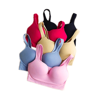 โปรโมชั่น : SOM Underwear สปอร์ตบรา 3 D ตัวละ 72 บ.ถูกและดี บรายกนม บราอกชิด ไร้โครง ใส่แล้วดูมๆ กีฬาชุดชั้นใน sport bra B04