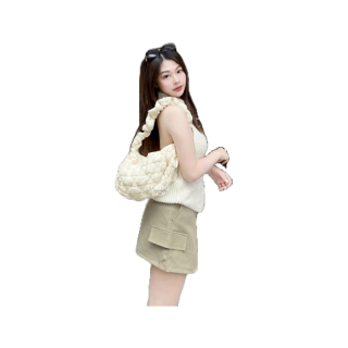 [ลดเพิ่มอีก15% ใส่โค้ด 715BA70 เฉพาะ14-18กค.] พร้อมส่งทั้ง7สี Jiffy bag กระเป๋าก้อนเมฆ กระเป๋านุ่มนิ่มปรับสายได