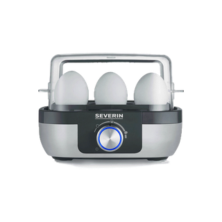 SEVERIN เครื่องต้มไข่สเตนเลส 6 ฟอง พร้อมระบบตั้งระดับความสุก รุ่น SEV-3169
