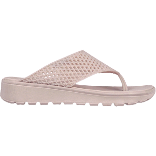 Skechers สเก็ตเชอร์ส รองเท้าแตะผู้หญิง Women Foamies Footsteps Beach Ready Walking Sandals - 111578-BLSH Dual-Density, Machine Washable, Luxe Foam (Live)