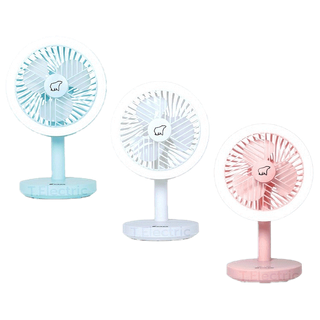  Nikko พัดลมพกพา 5 นิ้ว / 7 นิ้ว มีโคมไฟและที่แขวน รุ่น NKMF-L2875 / NKMF-L2837 พัดลมไร้สาย พัดลมตั้งโต๊ะ พัดลมแขวน