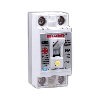 โปรโมชั่น : HACO เซฟตี้เบรกเกอร์กันไฟดูดกันไฟรั่ว มีสัญญาณไฟ 16A 25A 32A รุ่น SB-E16L  SB-E25L  SB-E32L