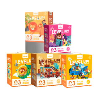 Mideer Advanced puzzles level 3 จิ๊กซอว์เสริมสร้างพัฒนาการการเรียนรู้ตามอายุ