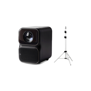 Wanbo TT Projector 4K HD โปรเจคเตอร์ โปรเจคเตอร์พกพา โฟกัสอัตโนมัติ ลิขสิทธิ์แท้จาก NETFLIX 360° Dolby Sound Effect