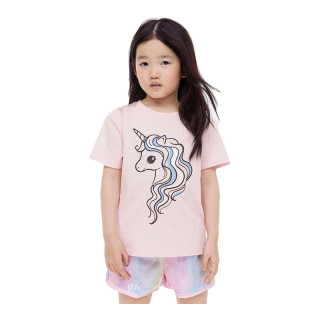 โปรโมชั่น : HM Girl Printed T-shirt 0930126_6
