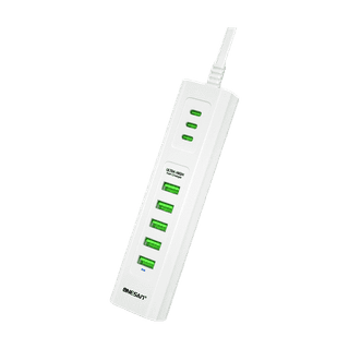 โปรโมชั่น : ปลั๊กแปลง ONESAM รุ่น OS-U04 ULTEA HIGH FAST CHARGER USB 5 พอร์ต  ไทป์c 3พอร์ต ปลั๊กอเนกประสงค์ สะดวก พกพา หลากหลาย โท