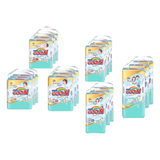 ลด10% โค้ด DDXDECW4 [3 ห่อ] กูนน์พรีเมี่ยม กางเกงผ้าอ้อมเด็ก 3 แพ็ค