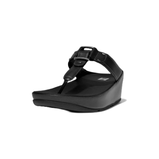 โปรโมชั่น : FITFLOP FLITTA STUD-BUCKLE รองเท้าแตะผู้หญิง รุ่น FQ8-090 สี BLACK
