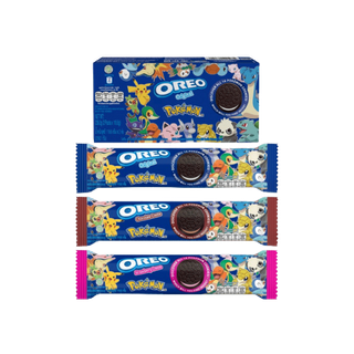 [Pokemon Collection] Oreo Pokemon โอรีโอคุกกี้แซนวิชสอดไส้ครีม กลิ่นวานิลลา ขนาด 239.2กรัม + คละรส ขนาด 119.6กรัม 3 ชิ้น