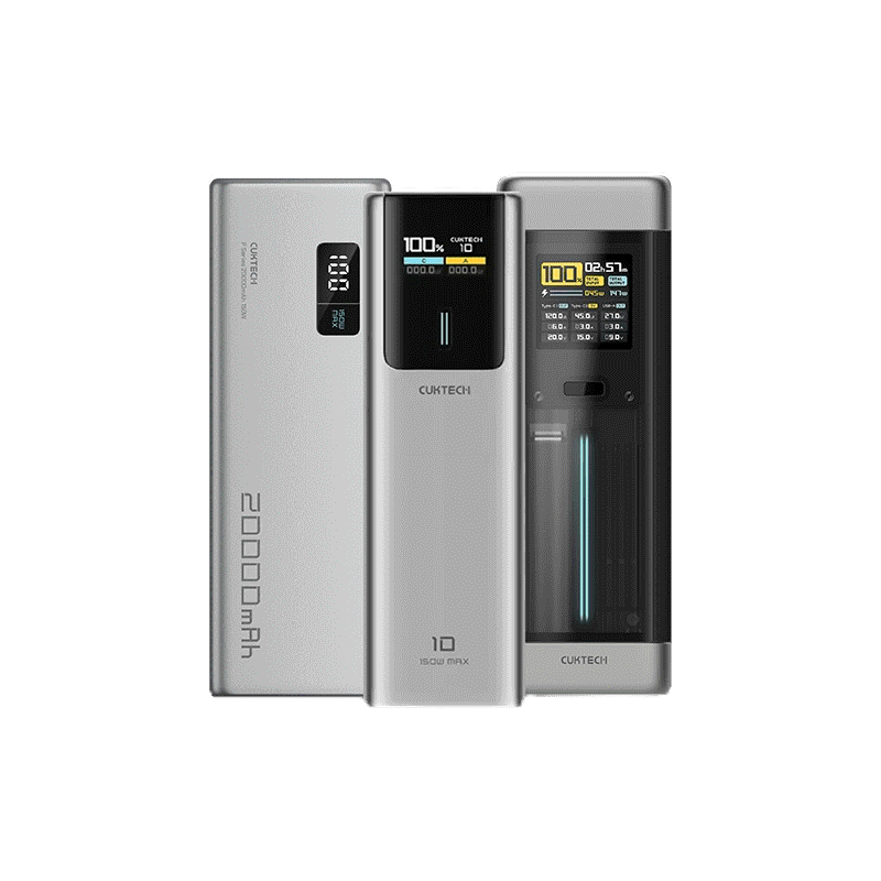 [2018บ.โค้ด20DDX25] ZMI CUKTECH PB100P / PB200P / P23 Powerbank แบตสำรอง ขนาดเล็กพกพาง่าย -12M