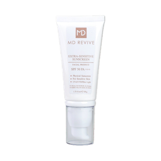 MD REVIVE EXTRA-SENSITIVE SUNSCREEN ครีมกันแดด ลดสิว เพื่อผิวเป็นสิว แพ้ง่าย 100% PHYSICAL Silicone Free ไม่อุดตันผิว