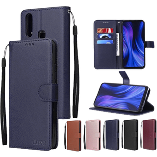 เคสฝาพับ ล็อค สำหรับ HUAWEI Y6S Y6P Y9 Y7 2018 2019 P30 Pro nova3i nova5T nova7se ฝาพับ หนัง เคสมีแม่เหล็ก