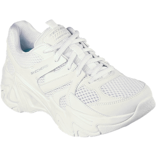 Skechers สเก็ตเชอร์ส รองเท้าผู้หญิง Women Online Exclusive Stamina V3 Sport Shoes - 896207-WHT Air-Cooled Memory Foam