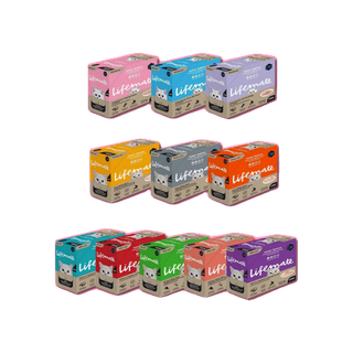 โปรโมชั่น Flash Sale : Lifemate (ยกโหล 12 ซอง) อาหารเปียกแมวชนิดซอง 70g.