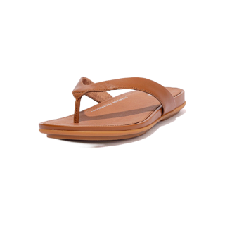 FITFLOP GRACIE รองเท้าแตะแบบหูหนีบผู้หญิง รุ่น EO8-592 สี Light Tan