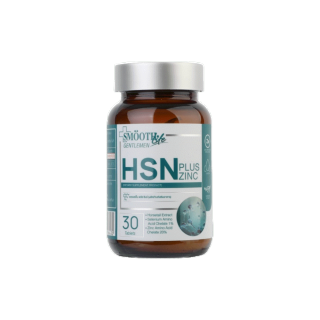 Smooth Life HSN Plus Zinc for Gentleman อาหารเสริมบำรุงเส้นผมและเล็บ ให้แข็งแรง มีน้ำหนัก ไม่หลุดร่วง สมูทไลฟ์ วิตามิน