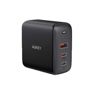 AUKEY PA-B6S หัวชาร์จเร็ว 90W Omnia Mix3 90W 3-Port Power Delivery 3.0 Charger รุ่น PA-B6S