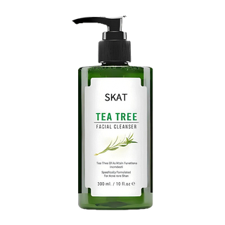 SKAT เจลล้างหน้าทีทรี pH Balance 5.5 สูตรอ่อนโยน สำหรับคนเป็นสิว และผิวแพ้ง่าย Tea Tree Facial Cleanser 300ml-1471