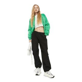 H&M Woman Parachute trousers 1112962_1