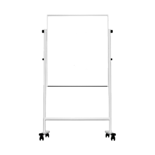 [ของขวัญฟรี] Deli กระดานไวท์บอร์ดขาตั้ง กระดานแม่เหล็ก กระดานไวท์บอร์ด 60x90/90x120cm อุปกรณ์สำนักงาน Mobile Whiteboard