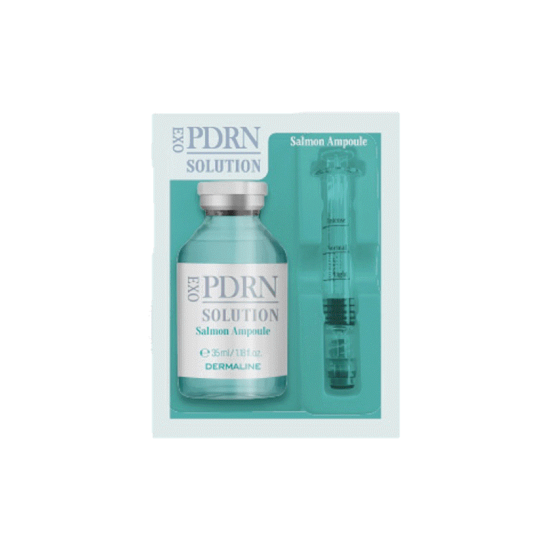 (แท้ / พร้อมส่ง) Dermaline PDRN exo Solution Salmon Ampoule 35 ml.