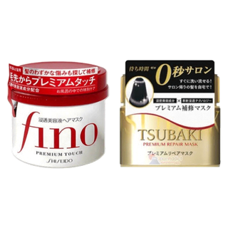 โปรโมชั่น : สติ้กเก้อญี่ปุ่น 100% ไมใช่จีน Shiseido Fino Premium Touch 230g TSUBAKI Premium Repair Mask 180g ครีมนวดผม