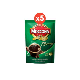 [X5 ถุง] Moccona Espresso Instant Coffee กาแฟ มอคโคน่า เอสเปรสโซ่ ขนาด 120 กรัม X 5 ถุง