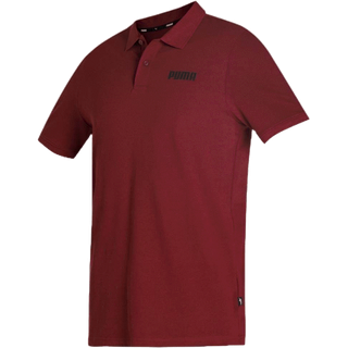 PUMA BASICS - เสื้อโปโลผู้ชาย Essentials Pique สีแดง - APP - 84722611