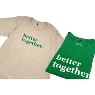 พร้อมส่ง️/ เสื้อยืด better together|sherbetteeshop