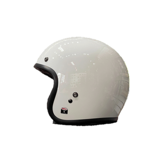 หมวกกันน็อคคลาสสิค BELL CUSTOM 500 VINTAGE WHITE
