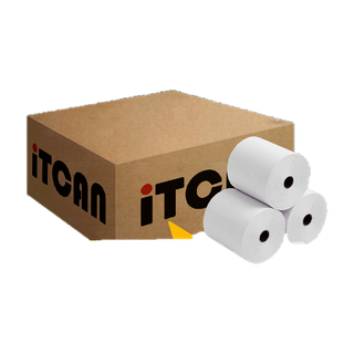 【ถูกสุด】กระดาษปริ้นบิล 80x80 mm 50 ม้วน กระดาษความร้อน 80*80 บิลใบเสร็จ Bill Receipt Paper iTCAN