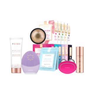โปรโมชั่น : FOREO Skincare Ritual Set เซตดูแลผิวหน้าครบจบ เครื่องล้างหน้าเครื่องมาส์กหน้าเครื่องยกกระชับใบหน้าโฟมเซรั่มมาส์ก