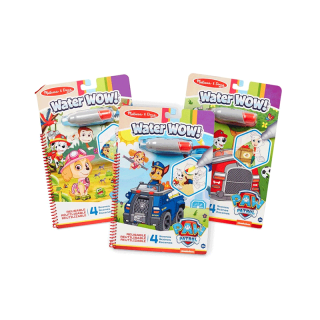 [ระบายน้ำ+รียูส Paw Patrol] ระบายสีด้วยน้ำ เล่นซ้ำได้ Skye,Chase ,Marshall Paw Patrol x Melissa & Doug รีวิวดีใน Amazon USA พกพาง่าย หลากรุ่น 33250/33251/33252/33000/33001/33002 Blues