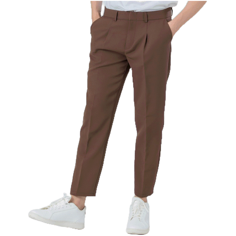 Clothvibes ‘Basic Cropped Pants’ [28-42”]-กางเกงสแล็คขาเต่อ ทรงเข้ารูป รุ่นเบสิก แมชได้ทุกลุค
