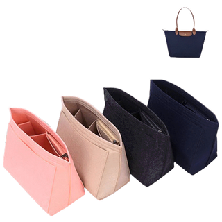 โปรโมชั่น : MOUSOON กระเป๋าผู้หญิง Longchamp ซับในสักหลาดหูหิ้วยาวและสั้น กระเป๋าถือ ขนาดใหญ่และขนาดกลาง