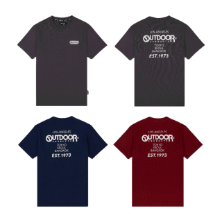 OUTDOOR PRODUCTS เสื้อยืดคอกลม เสื้อยืดแขนสั้น U CLASSIC ODP CITIES SOFT TEE Style ODUTS