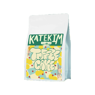 Kate&Kim (( Toffee Cake )) เมล็ดกาแฟคั่ว Blend จาก 3 ประเทศ กัวเตมาลา ,บราซิล ,โคลัมเบีย ระดับการคั่ว Full city Roasted
