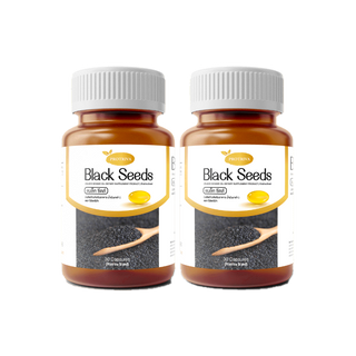 [ช้อปปี้ถูกชัวร์] Protriva Black Seeds 2 กระปุก โปรทริว่า แบล็คซีดส์ น้ำมันงาดำสกัดเย็น ส่งฟรี