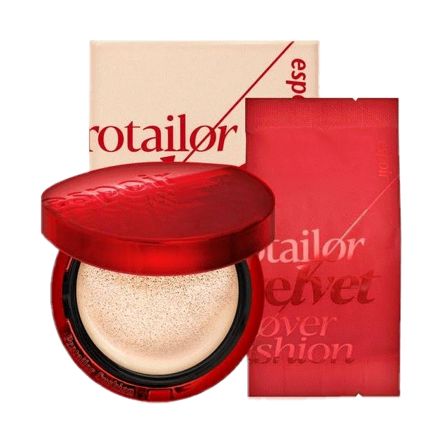 (แท้/ส่งไวมาก🚚) ESPOIR PRO TAILOR BE VELVET COVER CUSHION SPF34 PA++