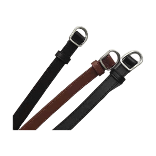 Lovito เข็มขัดลำลอง สีพื้น เบสิก สำหรับสตรี L38ED003 (น้ำตาลมอคค่า/ดำ)