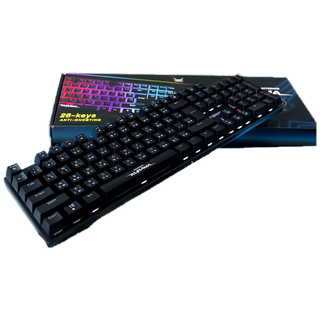 คีย์บอร์ดเกมมิ่ง รุ่น KURAMA⌨️ RGB Mechanical Keyboard 100% เลือกสวิสช์ได้ (Red Switch/Blue Switch) คีย์บอร์ดภาษาไทย คุรามะ จากเทนงุ