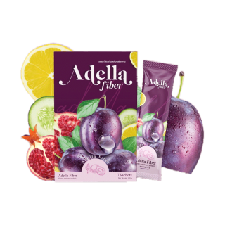 [Detox Adella Fiber ] อเดลล่าไฟเบอร์ 1 กล่อง│ซองเดียว=ผัก 5 จานใหญ่ ช่วยขับถ่าย พุงยุบ ดีท็อกซ์ลำไส้