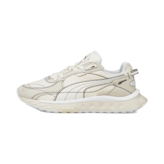 PUMA PRIME/SELECT - รองเท้ากีฬา Wild Rider Embroidered สีขาว - FTW - 38369803