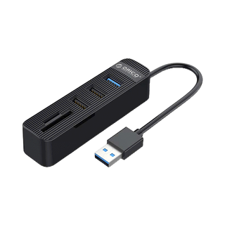 [ออกใบกำกับได้+ประกันศูนย์ไทย] ORICO TWU32-3AST / TWU32-6AST 3-6 ports USB3.0 + 2.0 HUB with Card Reader โอริโก้ ฮับเพิ่มพอร์ต พร้อมตัวอ่าน สีดำ