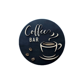 [FudFudAR] ฝุด-ฝุด-อะ ป้ายร้านกาแฟ ตกแต่งร้านกาแฟ วินเทจ vintage มุมกาแฟ เมล็ดกาแฟ coffee bar กาแฟ งานไม้ wooden coffee
