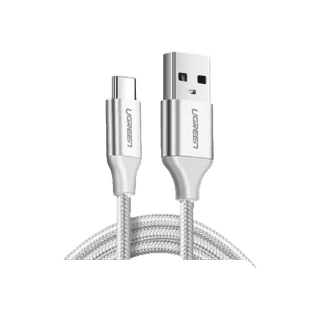โปรโมชั่น : Ugreen สายชาร์จ USB-C 3A แอมป์ ชนิดไนลอน QC 3.0 S20Note 20S10S9S8 Xiaomi รุ่น US288